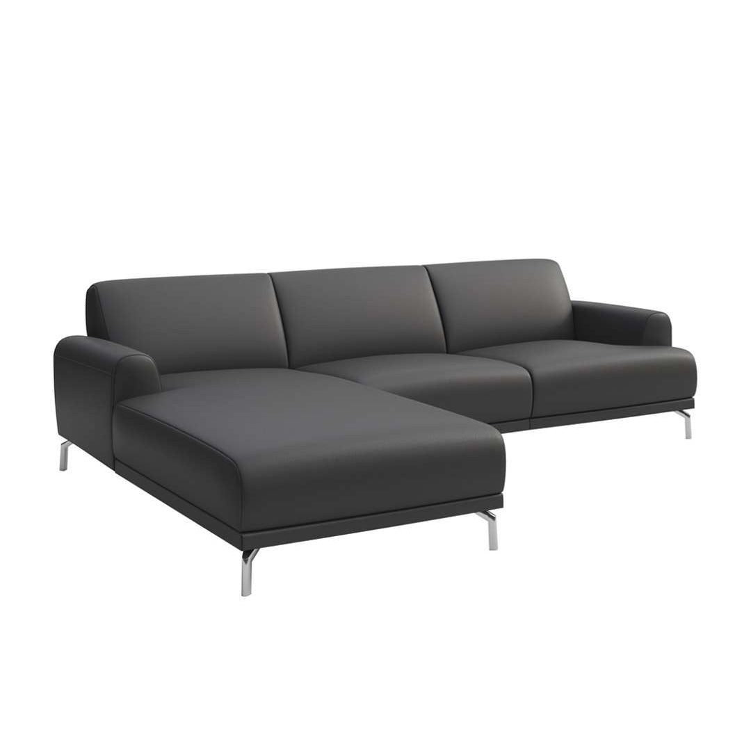 Puzo Corner Sofa - Leather