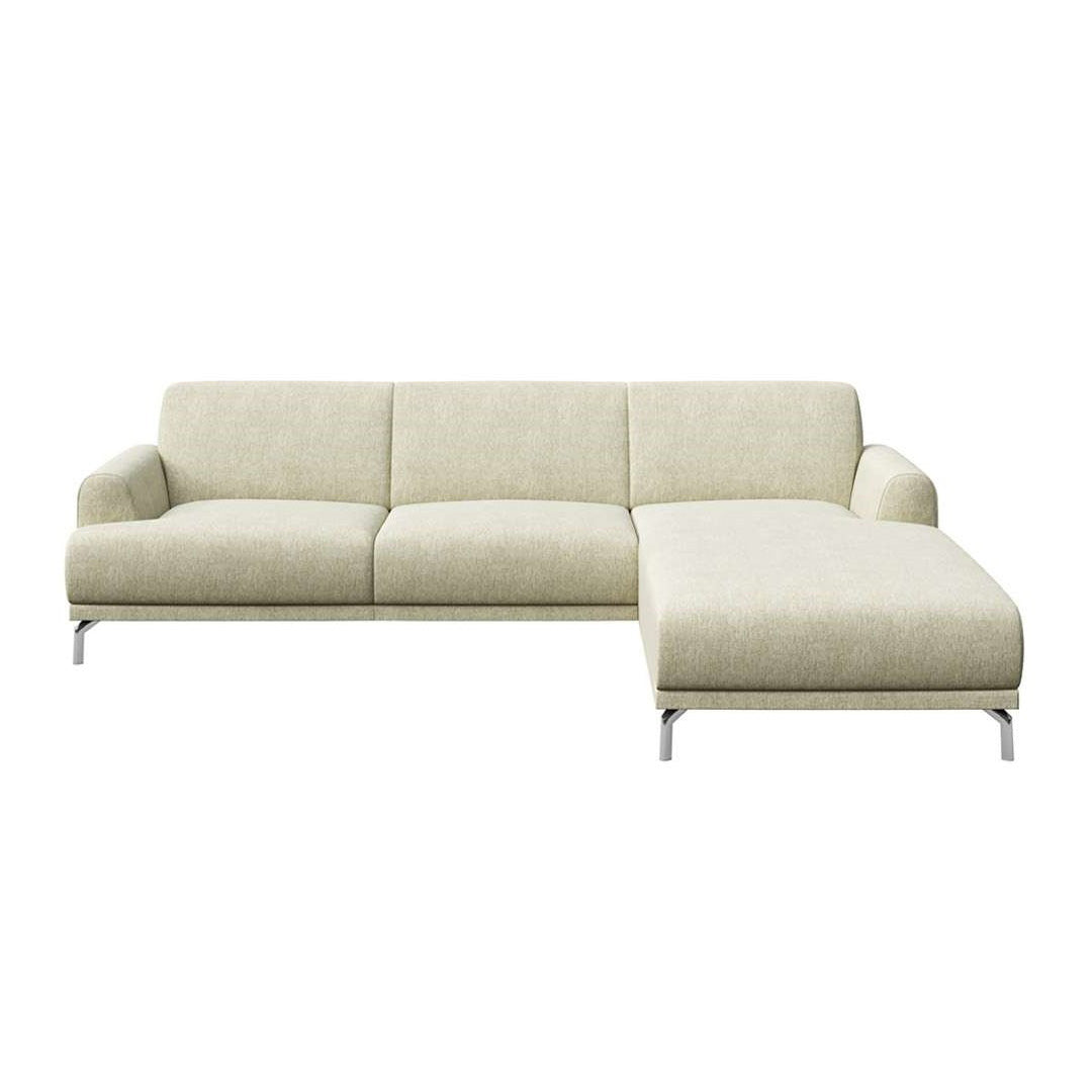 Puzo Right Corner Sofa Beige